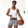 imageINNERSY Mens Breathable Mesh Boxer Briefs Cooling Moisture Wicking Underwear for Summer 4PackGeometrical Patterns