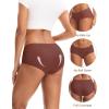 imageINNERSY Womens Soft ampamp Thin No Show Modal Underwear Quick Dry Panties for Summer 5PackNude Gradient