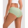 imageINNERSY Womens Underwear Cotton Hipster Panties Regular ampamp Plus Size 6PackBright Basics