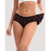 imageINNERSY Womens Underwear Cotton Hipster Panties Regular ampamp Plus Size 6PackDark Rose