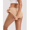 imageINNERSY Womens Underwear Cotton Hipster Panties Regular ampamp Plus Size 6PackLeopard Print