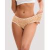 imageINNERSY Womens Underwear Cotton Hipster Panties Regular ampamp Plus Size 6PackLeopard Print