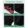 imageINNERSY Boys Boxer Briefs Cotton Breathable Underwear for 818 Teens 7 PackColored Black