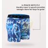 imageINNERSY Boys Underwear Stretchy Cotton Soft Boxer Briefs for 618 Teen Boys 5 PackCamouflage Blue