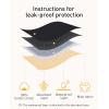 imageINNERSY Period Underwear for Teens Girls Cotton LeakProof Menstrual Panties 3PackBasics
