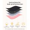 imageINNERSY Period Underwear for Teens Girls Cotton LeakProof Menstrual Panties 3PackStripespolka Dots