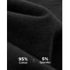imageINNERSY Period Underwear for Women Heavy Flow High Waist Cotton Leak Proof Postpartum Menstrual Panties 3PackClassic Black
