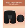 imageINNERSY Womens Period Underwear Heavy Flow Leakproof Boyshorts Menstrual PantiesBlack