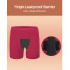 imageINNERSY Womens Period Underwear Heavy Flow Leakproof Boyshorts Menstrual PantiesDark Purple