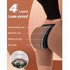 imageINNERSY Womens Period Underwear Heavy Flow Leakproof Boyshorts Menstrual PantiesTaupe