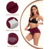 imageINNERSY Womens Underwear Cotton Soft Underwear High Waisted Breathable Briefs 5 PackBasics