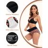 imageINNERSY Womens Underwear Cotton Soft Underwear High Waisted Breathable Briefs 5 PackChessboard