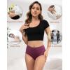 imageINNERSY Womens Underwear Cotton Soft Underwear High Waisted Breathable Briefs 5 PackDusky Glow