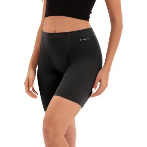 imageINNERSY Womens Period Underwear Heavy Flow Leakproof Boyshorts Menstrual PantiesBlack