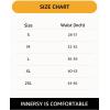 imageINNERSY Mens Underwear Briefs Bikini Cut Covered Waistband Underpants 4PackCamouflage Fores