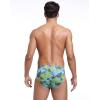 imageINNERSY Mens Underwear Briefs Bikini Cut Covered Waistband Underpants 4PackCamouflage Fores