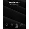 imageINNERSY Period Boxer for Women High Waisted Leak Proof Postpartm Menstrual Mesh BoyShorts Panties Underwear 3PackBlack