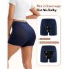 imageINNERSY Period Boxer for Women High Waisted Leak Proof Postpartm Menstrual Mesh BoyShorts Panties Underwear 3PackClassic Darks