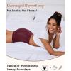imageINNERSY Period Boxer for Women High Waisted Leak Proof Postpartm Menstrual Mesh BoyShorts Panties Underwear 3PackDark Vintage