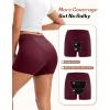 imageINNERSY Period Boxer for Women High Waisted Leak Proof Postpartm Menstrual Mesh BoyShorts Panties Underwear 3PackDark Vintage