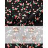 imageINNERSY Period Underwear for Women Cotton Lace Leakproof Menstrual Hipster Panties Bikini Briefs 3PackBlossom Star