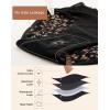 imageINNERSY Period Underwear for Women Cotton Lace Leakproof Menstrual Hipster Panties Bikini Briefs 3PackBlossom Star