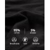imageINNERSY Period Underwear for Women Cotton Lace Leakproof Menstrual Hipster Panties Bikini Briefs 3PackSolid Black