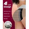 imageINNERSY Period Underwear for Women High Waisted LeakProof Postpartum Menstrual Panties 3PackAutumnal Equinox