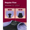 imageINNERSY Period Underwear for Women High Waisted LeakProof Postpartum Menstrual Panties 3PackBlue Night