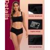 imageINNERSY Period Underwear for Women High Waisted LeakProof Postpartum Menstrual Panties 3PackClassic Black