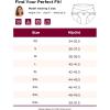 imageINNERSY Period Underwear for Women High Waisted LeakProof Postpartum Menstrual Panties 3PackPolka Dot