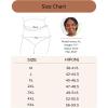imageINNERSY Plus Size M5XL Big Curvy Woman Cotton Underwear High Waist Briefs 5PackBlack