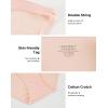 imageINNERSY String Bikini Panties for Women Sexy Silky Cheeky Underwear 6PackDune Rose
