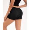 imageINNERSY Womens Boyshorts Underwear Silky Boxer Briefs Ladies Boy Shorts Panties 3PackBlack