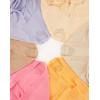 imageINNERSY Womens Boyshorts Underwear Silky Boxer Briefs Ladies Boy Shorts Panties 3PackVibrant Colors