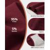 imageINNERSY Womens Cotton Underwear Super High Waisted Briefs Soft Full Coverage Panties 4 PackDark Basics