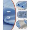 imageINNERSY Womens Cotton Underwear Super High Waisted Briefs Soft Full Coverage Panties 4 PackVibrant Brights