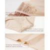 imageINNERSY Womens High Waisted Lace Nylon Underwear Soft Full Coverage Brief Panties 4 PackBright Fresh