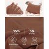 imageINNERSY Womens Lace Underwear Cotton Soft Boyshorts Panties Boxer Briefs 3PackBrownBlackBeige