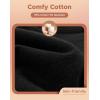 imageINNERSY Womens Period Underwear Hipster Postpartum Leakproof Protective Menstrual Panties MultipackBlack