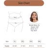 imageINNERSY Womens Plus Size Floral Lace Nylon Underwear High Waisted Panties 3PackLavender Blush