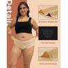 imageINNERSY Womens Plus Size Period Underwear Heavy Flow Cotton Leakproof Menstrual Panties 3PackCaramel Dusk