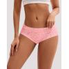 imageINNERSY Womens Seamless Underwear No Show Invisible Lightweight Hipster Panties 5PackPetal Blend
