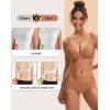 imageINNERSY Womens Seamless Wireless Bra Soft No Underwire Push Up Bralette Full Coverage Everyday BraBrown