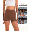 imageINNERSY Womens Shapewear Shorts Tummy Control Boyshorts Slip Shorts Shaping Underwear 3PackEarthtones