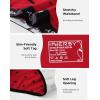 imageINNERSY Womens Underwear Cotton Hipster Panties Mid Rise Briefs Tagless Wide Waistband 6 PackFestive Cheer