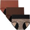 Brick Red/Brown/Leopard