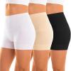 imageINNERSY Womens Shapewear Shorts Tummy Control Boyshorts Slip Shorts Shaping Underwear 3PackBasics