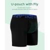 imageINNERSY Boys Underwear Breathable Boxer Briefs Lightweight Soft Quick Dry Shorts 2PackBlack