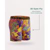 imageINNERSY Boys Underwear Breathable Boxer Briefs Lightweight Soft Quick Dry Shorts 2PackGraffiti Art